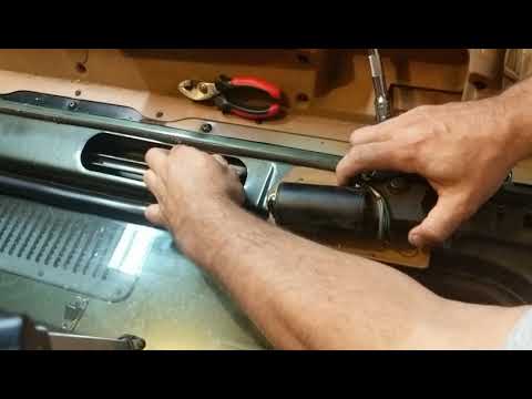 Removal of the windshield wiper motor on 1995 Jeep Wrangler (YJ) - YouTube