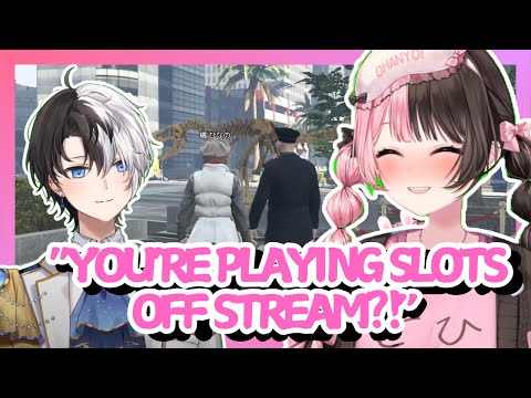 Hinano Went Gambling With Off Stream Kamito〖Tachibana Hinano, Kamito - English Sub〗