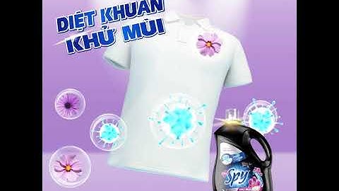 Nước giặt xả SPY PLUS - CHUYÊN GIA DIỆT KHUẨN áo quần
