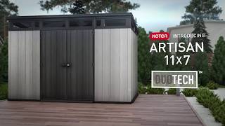 Keter Artisan 11x7 Duotech | Large storage building | Sheds