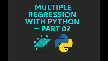 Lecture 25: ML, DL and Data Science: Regression Analysis: Multiple Regression using Python- Part02
