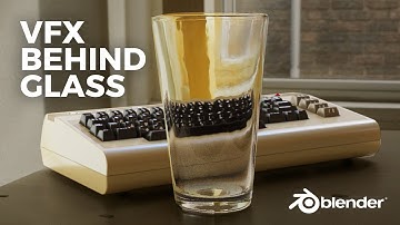 Composite CGI Behind Real Glass - Blender VFX Tutorial (FAST)