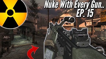 Nuke With Every Gun In MW2 L86 LMG.... (EP 15)