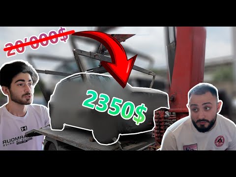 რამდენად ვიყიდეთ \"20'000$ იანი მანქანა\" ამერიკის აუქციონზე და რა დაგვხვდა სალონში!!