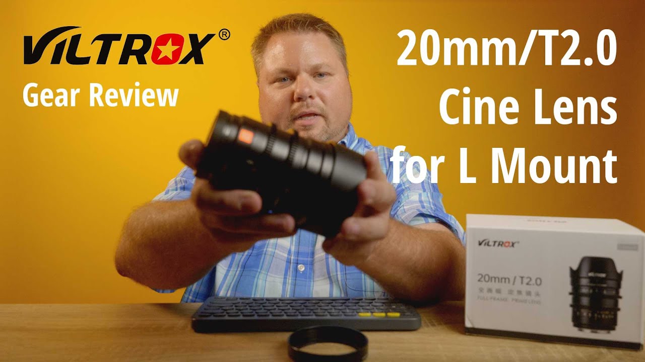 VILTROX 20mm T2.0 Wide Angle Full Frame Cine Lens for Panasonic L