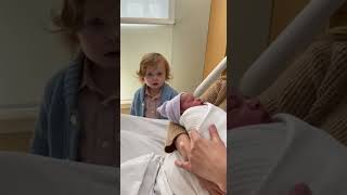 Who Ordered This Baby? Toddler Confused By Newborn