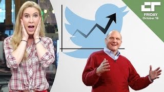 Steve Ballmer Owns 4% of Twitter! | Crunch Report