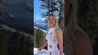 Serving Looks Colder Than The Weather