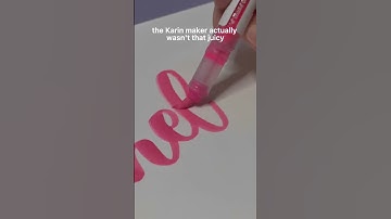 $300 VS $30 verfmarkers… 🖊️ 🎨 #shorts