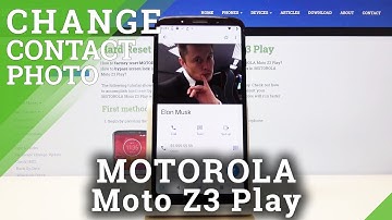 How to Add Photo to Contact in MOTOROLA Moto Z3 Play – Personalize Contacts