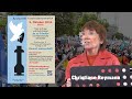 Christiane Reymann auf der Friedensdemonstration am 3. Oktober 2024 in Berlin