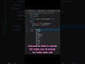 table columns in html code #code #coding #webdevelopment #htmlcode #htmlcoding