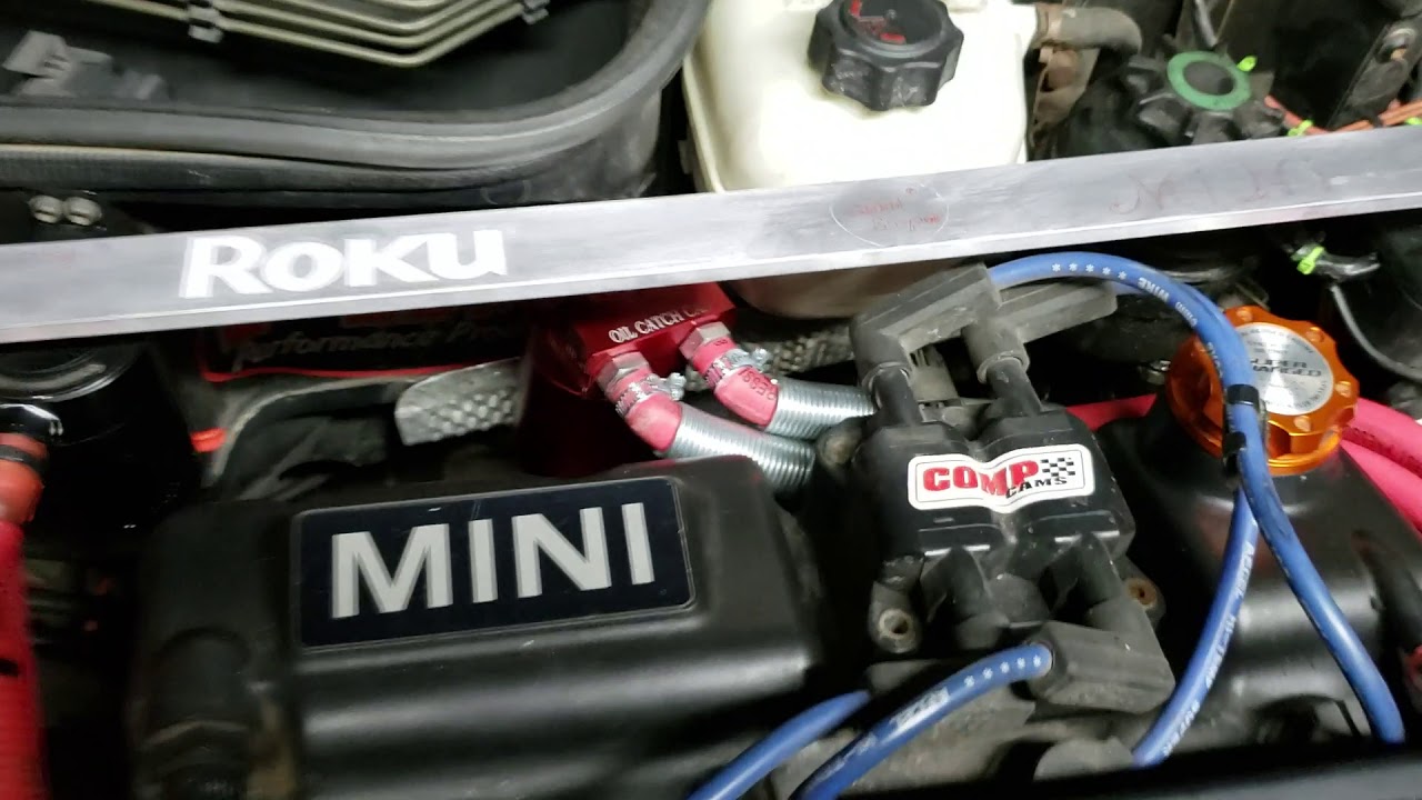 install oil catch can on mini coopper