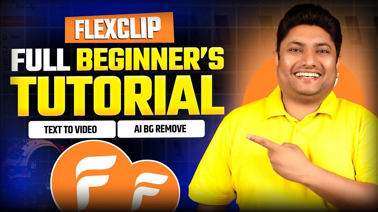 Best Online Video Editor for YouTube | Flexclip Tutorial | Flexclip ...