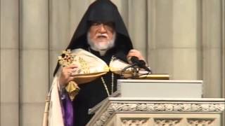 Truth To Power: Aram I's National Cathedral Sermon Before VP Biden Demands Genocide Justice Truth To Power: Aram I's National Cathedral Sermon Before VP Biden Demands Genocide Justice