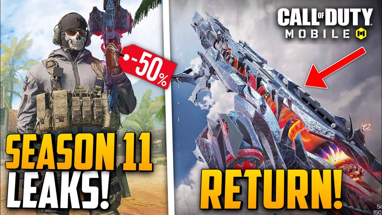 *NEW* Season 11 Leaks! Mythic Kilo Returns + Ghost Bundle & Black Friday Deals! COD Mobile Leaks