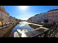 Saint Petersburg - Walking Nevskiy prospekt street - Russia / Санкт-Петербург 4К