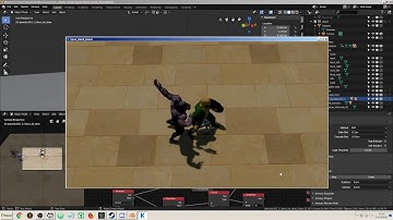 Armory 3D  - Test of NavMesh & Enemy Animation