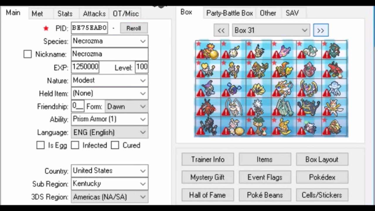 Saves - Files and Requests - Project Pokemon Forums ultra sun save file download