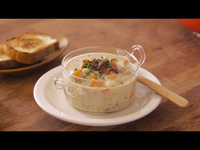 든든한 스프 한 그릇, 클램차우더 : Clam Chowder | Honeykki 꿀키