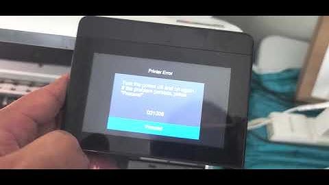 Epson ET-8550 DTF Update: Error Code 031006