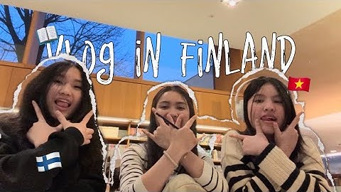 NHẬT KÝ DU HỌC | học tại thư viện + chuẩn bị cho ngày quốc khánh tại PHẦN LAN🇫🇮??!