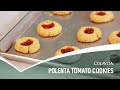Snack: Polenta Tomato Cookies
