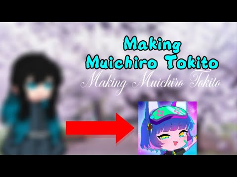 How to make Muichiro Tokito in Gacha club [Tutorial] - YouTube