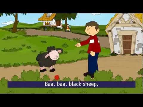 Kids Toonedin: Baa Baa Black Sheep (karaoke and lyrics)