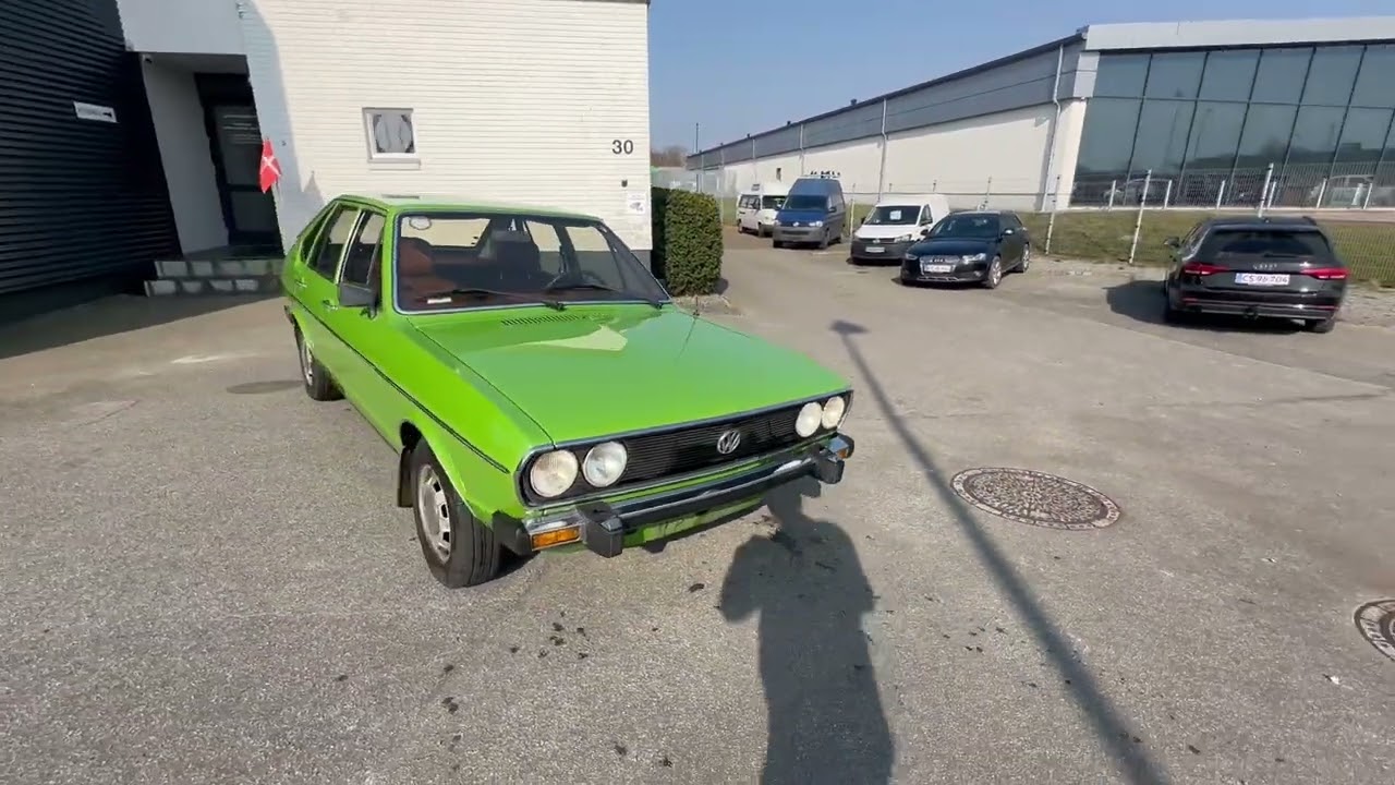 VW Passat 1,6 1977 Startup for sale