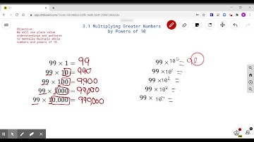 3.1 Multiplying Greater Numbers by Powers of 10