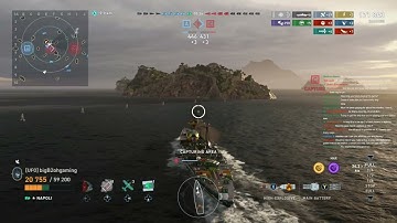 Secondary Napoli or your doing it wrong - World of Warships Legend Stream Highlight