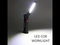 LED COB Rechargable Flashlight Review (for a home mechanic)