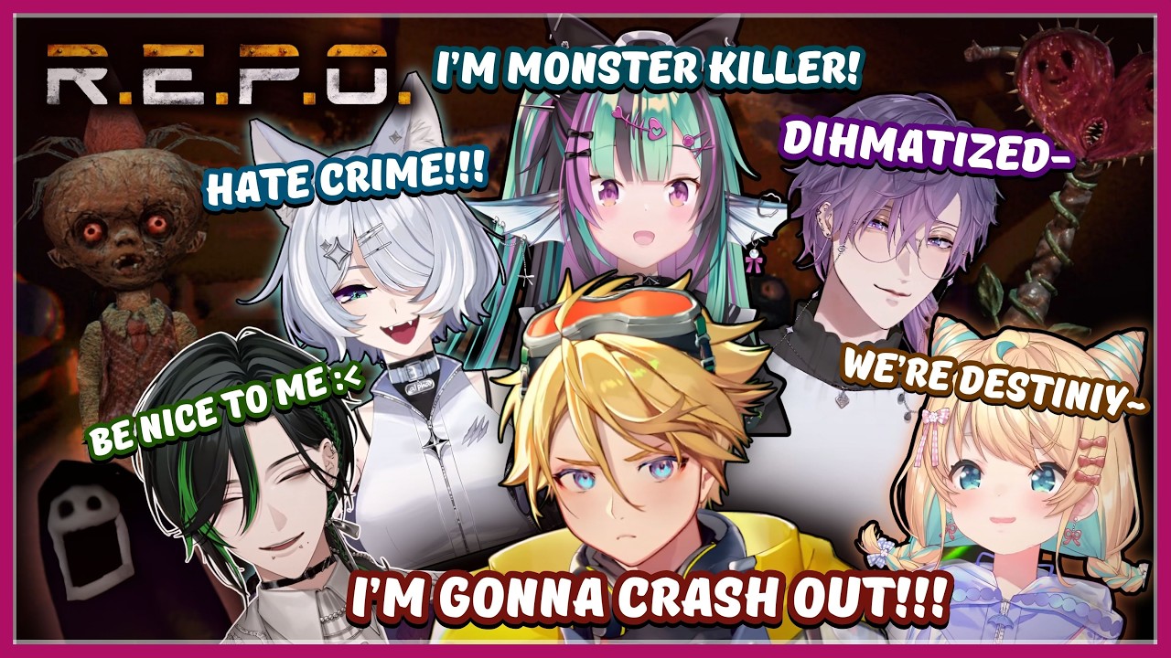 [R.E.P.O. COLLAB] Unhinged Conversations, Chaos & Crashouts