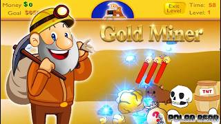 Gold Miner Gameplay (Flash Game) screenshot 5
