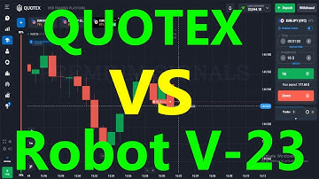 QUOTEX Broker VS Virtual World Robot V-23 Pro - 98% Robot Accuracy
