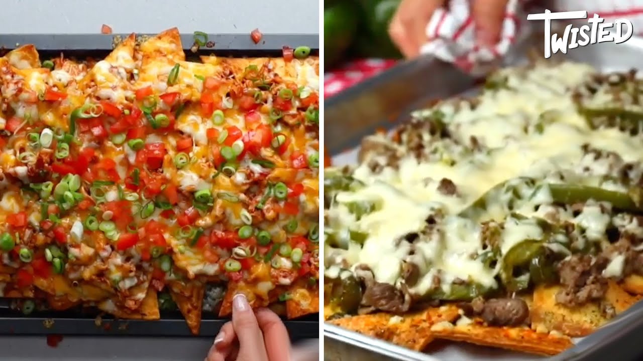 Our Very Best Taco Recipes! | Twisted | Homemade Nacho Chips & Cheesy Steak Topping!