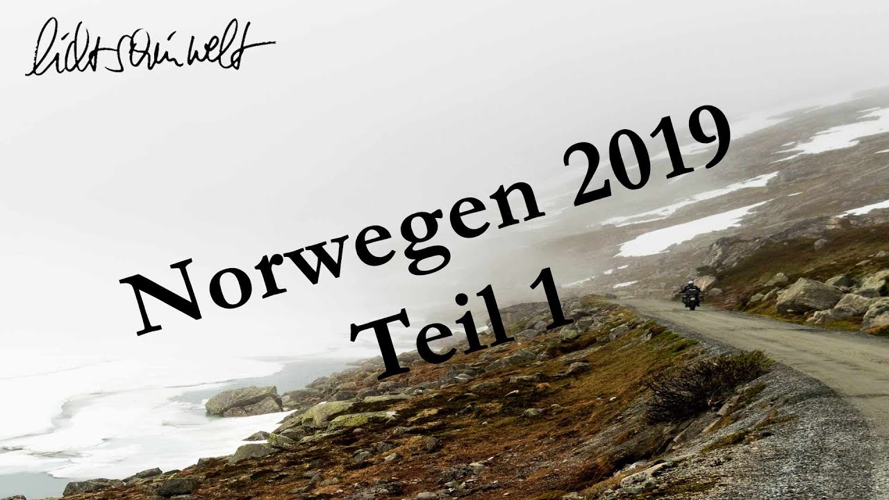 Norwegen 2019 #1 - Bergen - Fossestien - Lodalen - Strynefjellet - Dalsnibba - lichtscheinwelt