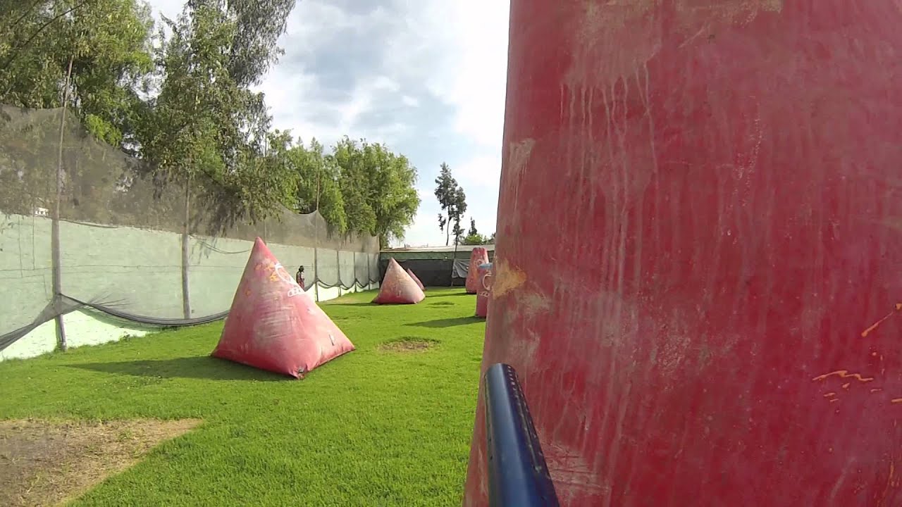 GoPro Paintball Game Barrel Cam YouTube