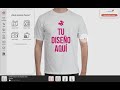 Crea tu playera- Tutorial para crear tu playera personalizada con impresión digital