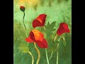 Applique Poppies Quilt