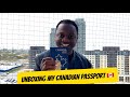UNBOXING MY CANADIAN PASSPORT🇨🇦