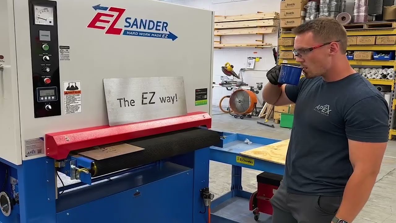 EZ3760M, EZ Sander 37 inch Wide Belt Sander