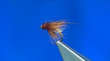 Tying a Summer Brown Caddis Fly Emerger..