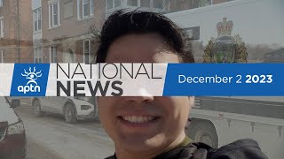 APTN National News December 2, 2023 – Four-person homicide arrest, Legal action against MNO