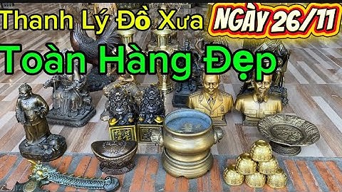 Ly đồng xưa _ Bát nhang bằng đồng _ Tượng bác Hồ bằng đồng.#độclạcầnthơ #doco 