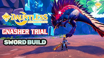 Dauntless Awakening: Ragetail Gnasher Trial - Sword & Hammer Build