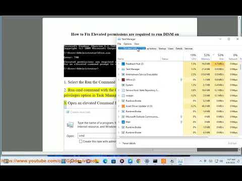 Fix Elevated permissions are required to run DISM on Windows (2023 Updated)
