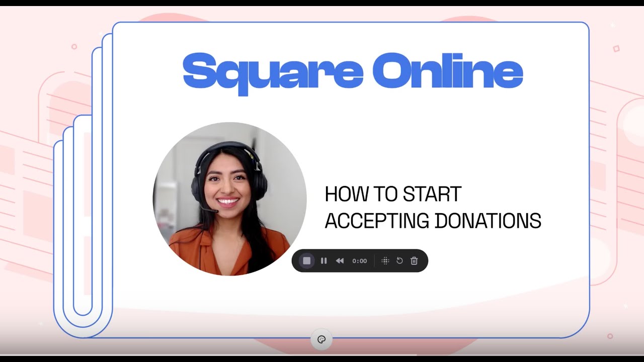 Accept Donations with Square Online Easy Tutorial YouTube