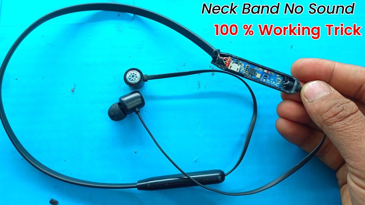 Neck Band No sound | ये काम कर लो किसी भी कंपनी का हो बिल्कुल चलेगा 100 ...